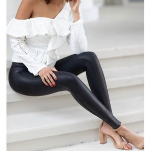 SPANX Faux Leather Leggings